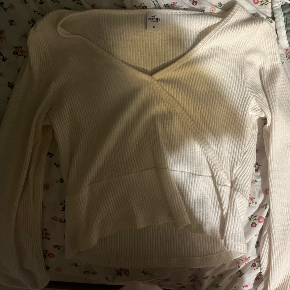 Cross Over Slim Fit Top